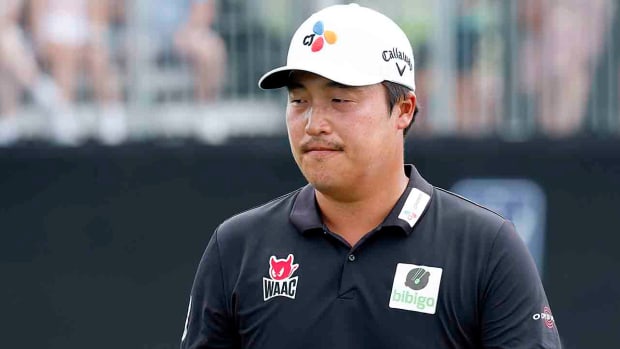K.H. Lee is pictured at the 2023 Arnold Palmer Invitational.